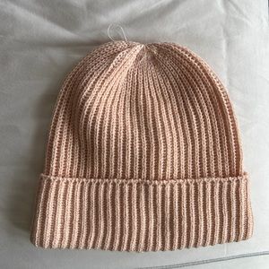 Rose gold pink or Blush  knit beanie…one size by Repreve